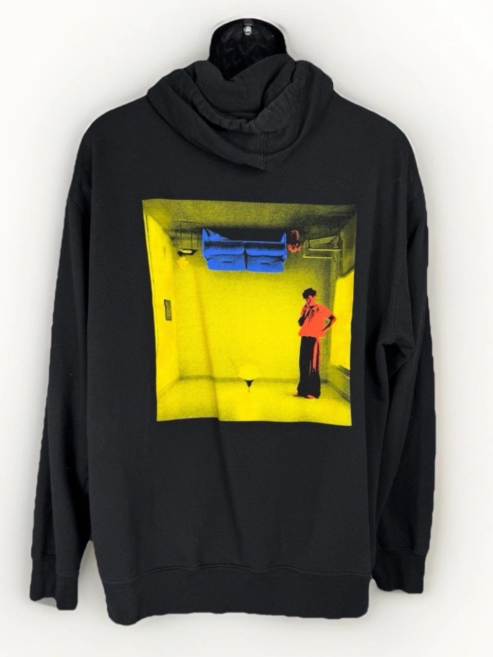 Harry Styles Harrys House Official Merch Black Hoodie Album Cover Concert L